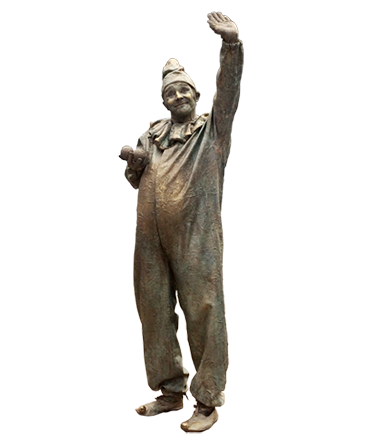 019 Paljas - The Fool- Living Statue - Levend Standbeeld